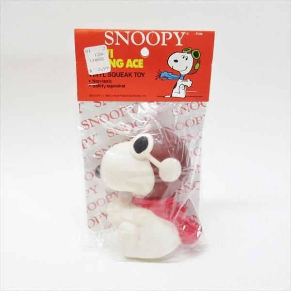 スヌーピー ソフビ フライングエース 未開封デッドストック