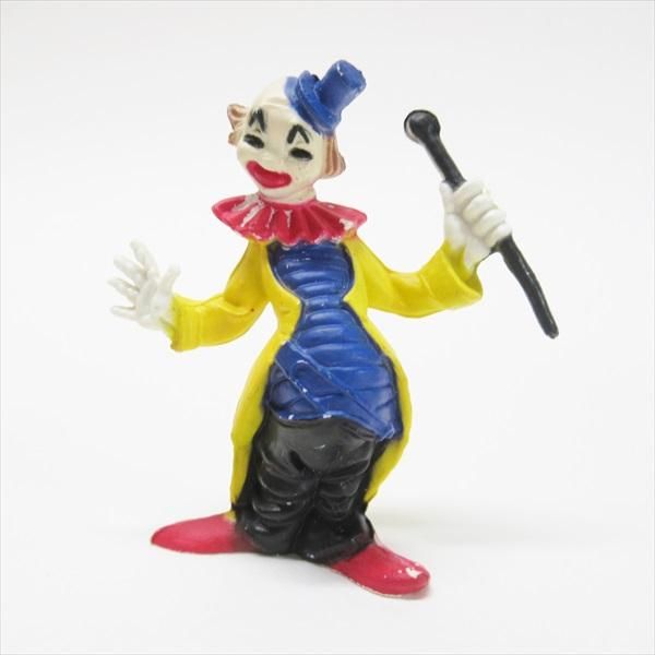 ピエロ プラスチック製 ミニフィギュア 杖