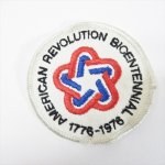 ★シーツ＆ハンドメイド素材  ヴィンテージワッペン 1976年 American Revolution 200周年記念