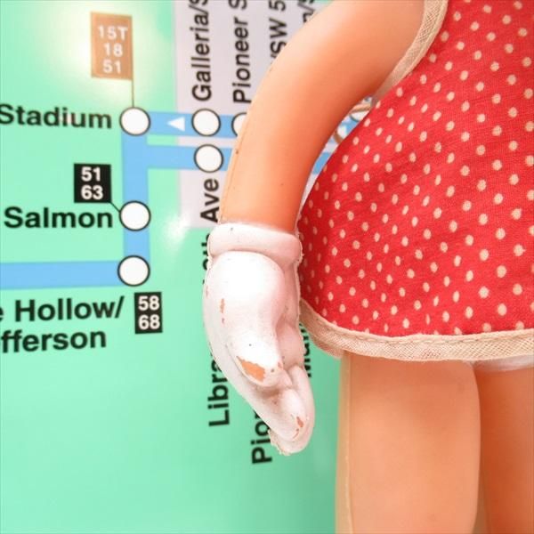 ディズニー サンラバー社 ミッキー＆ミニー ラバードール2体セット