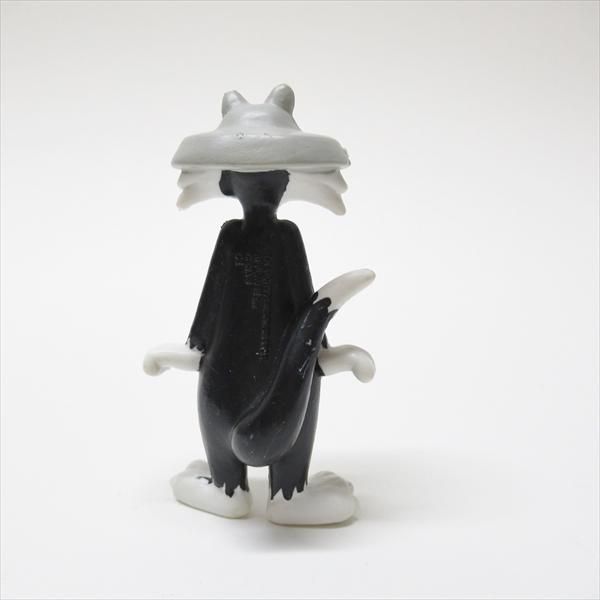 ルーニーチューンズ PVC製 フィギュアトイ シルベスター ゴミ箱の蓋