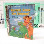 その他の本  マペットショー ゴールデンリトルブック Kermit, Save the Swamp!