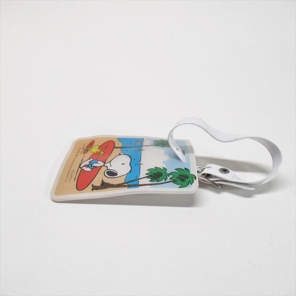スヌーピー ビニール製ラゲッジタグ サーフボード