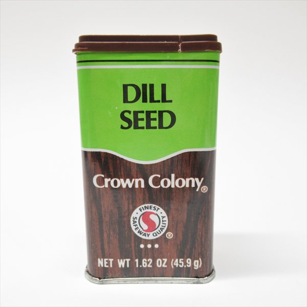 ジャンク雑貨 Dill Seed スパイスティン缶