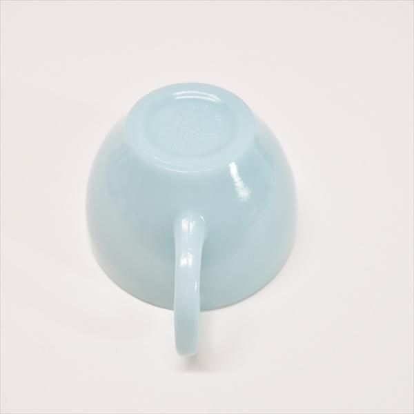 ファイヤーキング ターコイズブルー カップ＆ソーサー ４客 ファイヤーキング ターコイズブルー カップ ＆ ソーサー B