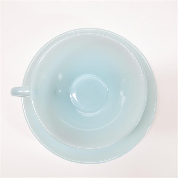 ファイヤーキング ターコイズブルー カップ ＆ ソーサー B