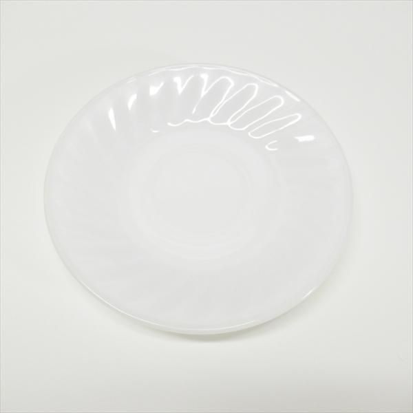 ファイヤーキング ホワイト スワール カップ＆ソーサー D