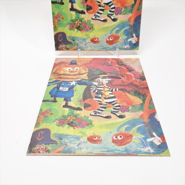 マクドナルド 1973年 紙製パズル ビッグマックポリス