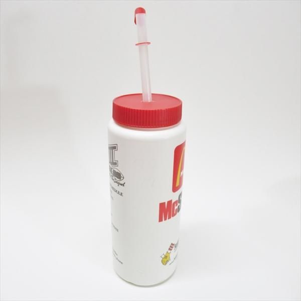 マクドナルド プラスチック製 ウォーターボトル ストロー付 マクドナルド プラスチック製 ウォーターボトル ストロー付