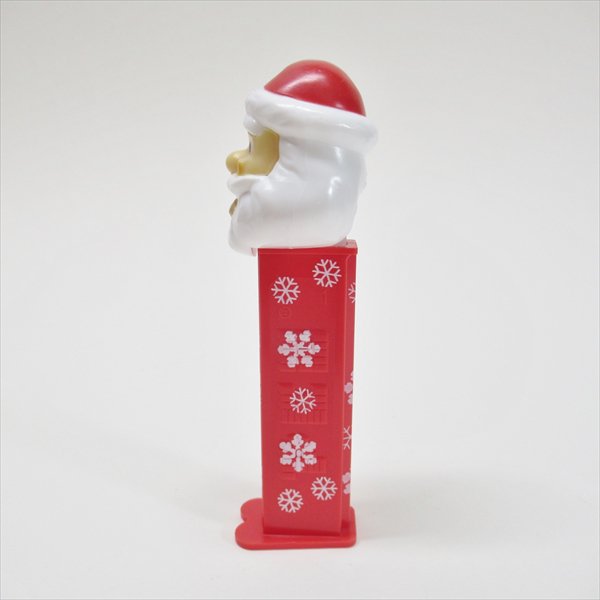 PEZ ペッツ クリスマス サンタクロース 雪の結晶プリントステム