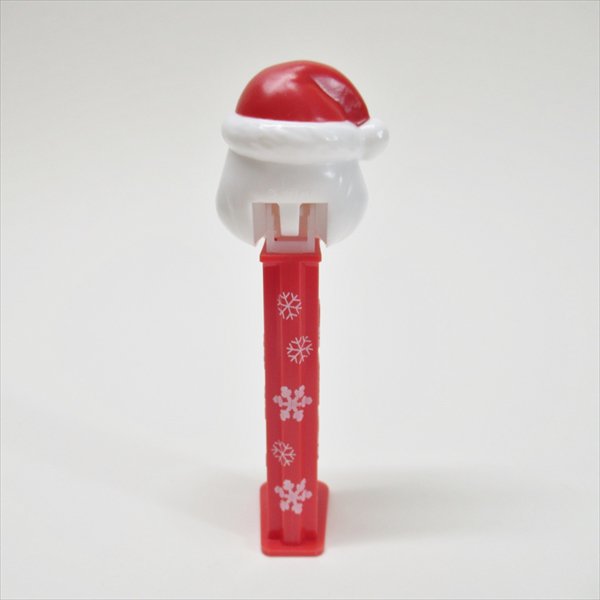 PEZ ペッツ クリスマス サンタクロース 雪の結晶プリントステム