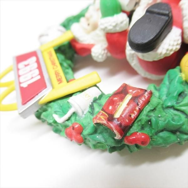 マクドナルド クリスマスオーナメント 1993年サンタクロースリース