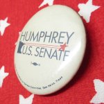 缶バッチ  U.S. Senate Humphrey 缶バッチ