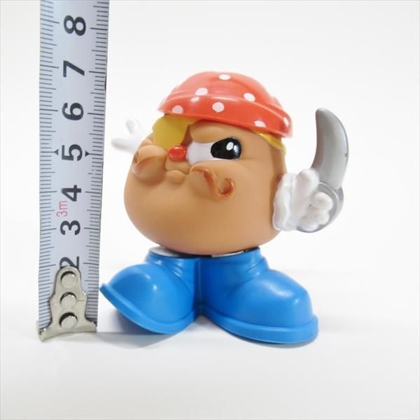 ポテトヘッドキッズ　ポテトヘッド　ミールトイ　アドバタイジング　アメトイ ウェンディーズ ミールトイ ポテトヘッドキッズ 赤ヘルメット＆青靴 A