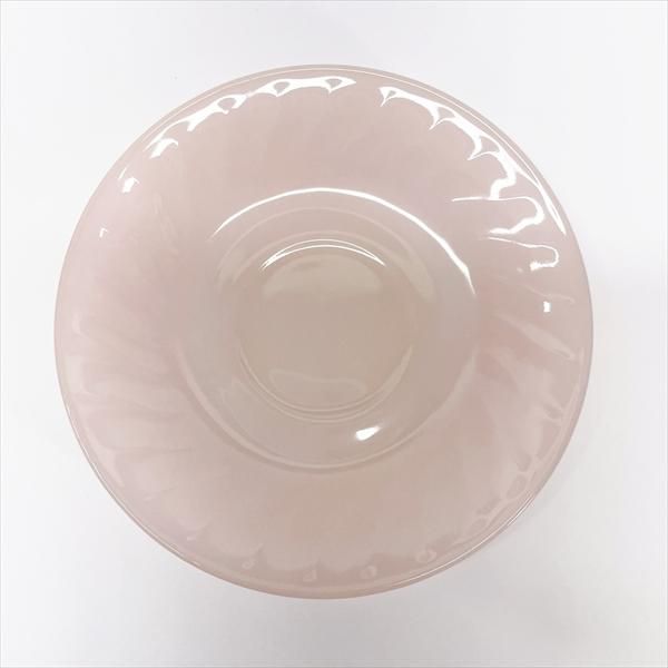 ファイヤーキング　 スワールピンク 　デイナープレート　４枚（淡い桜色） ファイヤーキング ピンクスワール、ディナープレート