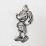 レディス  ミッキーマウス 真鍮製チャーム