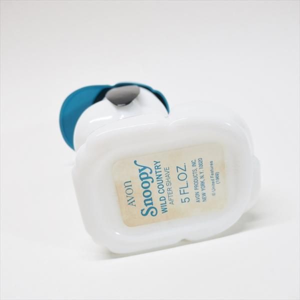 エイボン AVON ミルクグラススヌーピー ボトルB