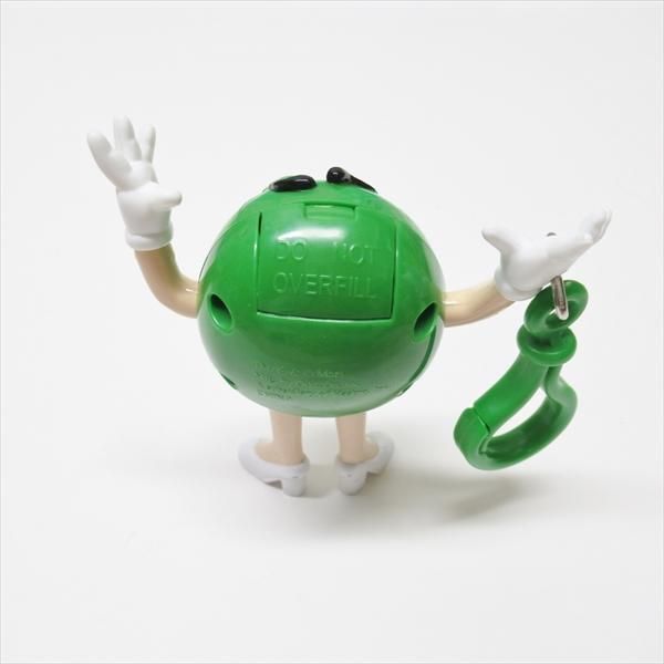エムアンドエムズ M&M's グリーンディスペンサー＆キーホルダー