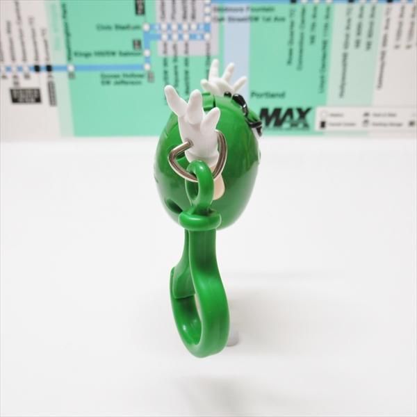 エムアンドエムズ M&M's グリーンディスペンサー＆キーホルダー