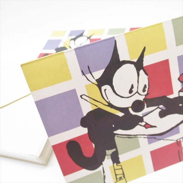 フェリックスザキャット Felix the Cat ブランクカード＆封筒7枚セット