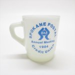 ファイヤーキング  ファイヤーキング 1984年 USPS 米国郵便局信用組合 リブボトムマグカップ