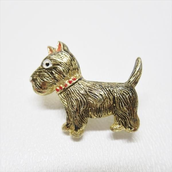 【限定販売】 ヴィンテージアクセサリー メタル製 スコッチテリア レッド その他