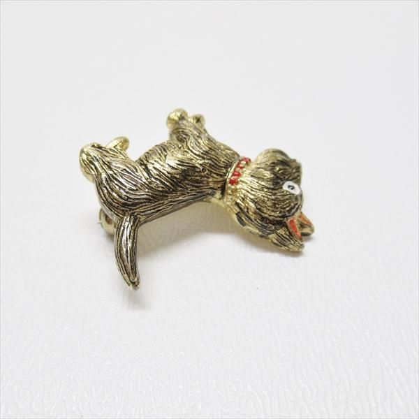 お買い得商店街 ヴィンテージアクセサリー メタル製 レッド スコッチテリア その他