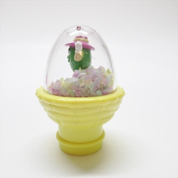人気デザイナー エムアンドエムズ A グリーン スノードーム 花吹雪 イースター M&Ms ミニカー