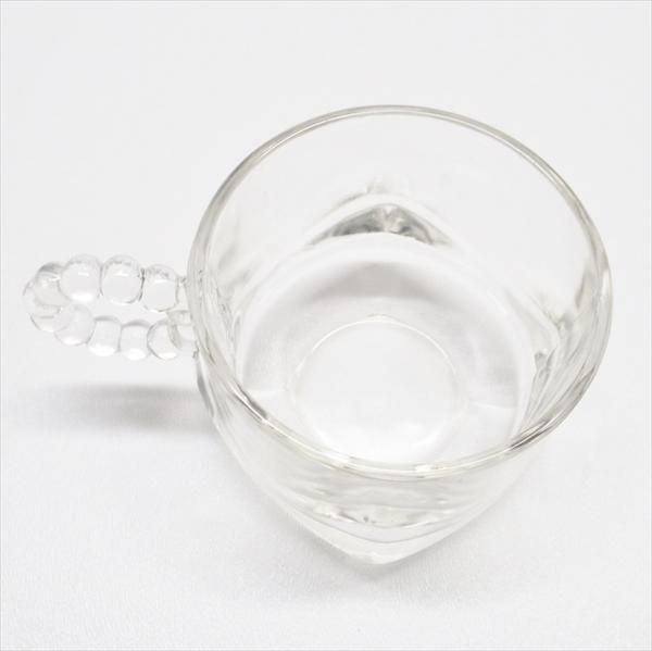 美品グラス6個セット ヘーゼルアトラス ピンクドット