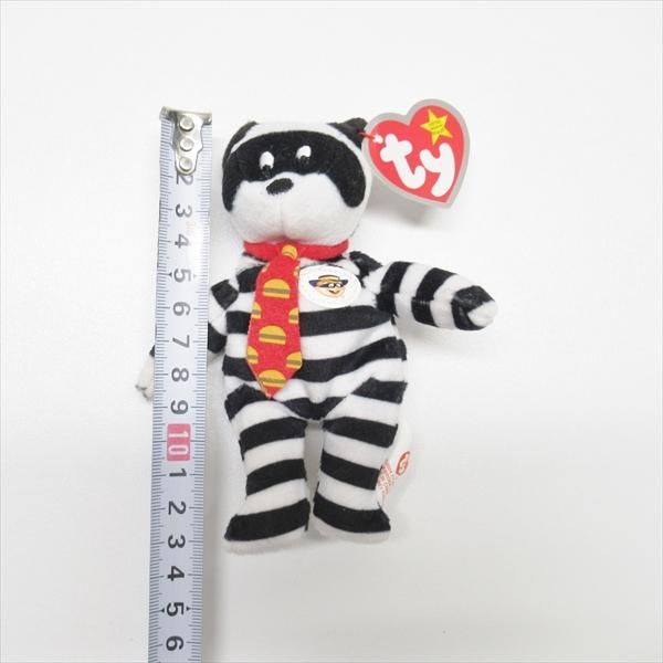 マクドナルド ビーニーベイビーズ ミールトイ ハンバーグラー紙タグ付き マクドナルド ビーニーベイビーズ ミールトイ ハンバーグラー紙タグ付き