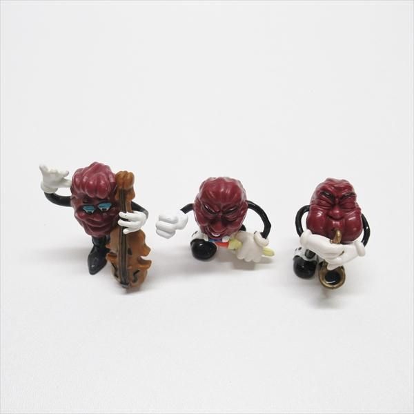 カリフォルニアレーズン ミュージックPVCフィギュアトイ 3体セット B