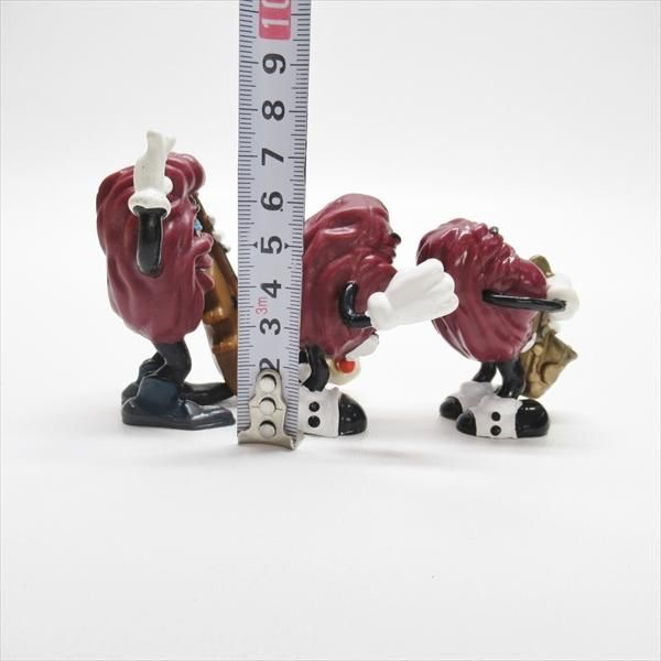 カリフォルニアレーズン ミュージックPVCフィギュアトイ 3体セット B