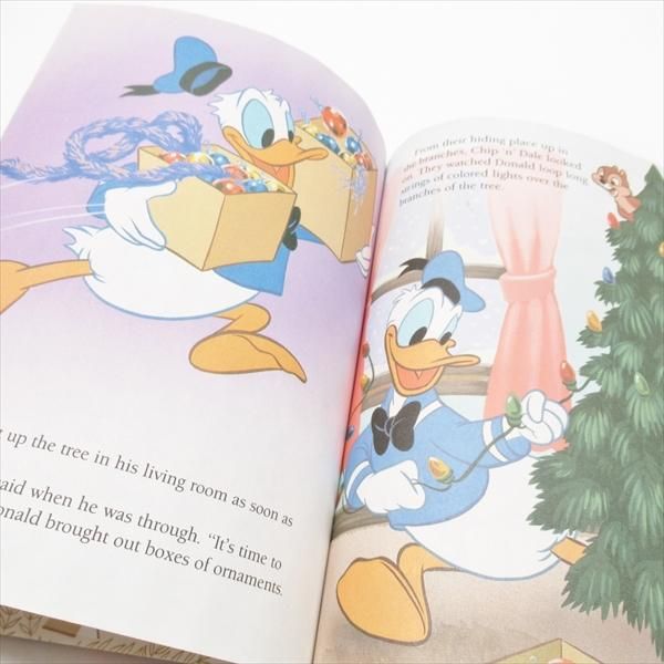 ディズニー ドナルドダックのクリスマスツリー リトルゴールデン