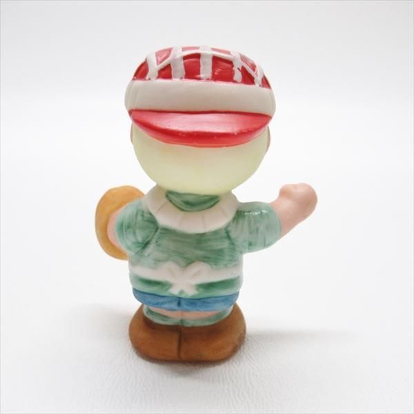 スヌーピー Willitts社 磁器製フィギュア シュローダー キャッチャー