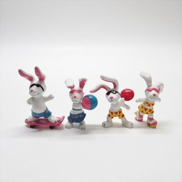 ハーディーズ ビーチバニーズ PVC フィギュアトイ 4体セット B