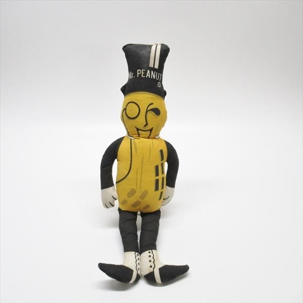 1970's Mr.Peanut ピロードール ぬいぐるみ 人形 ミスター