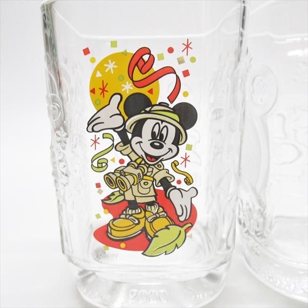 2000年 マクドナルド＆ディズニーランド記念グラス 4個コンプリートセット