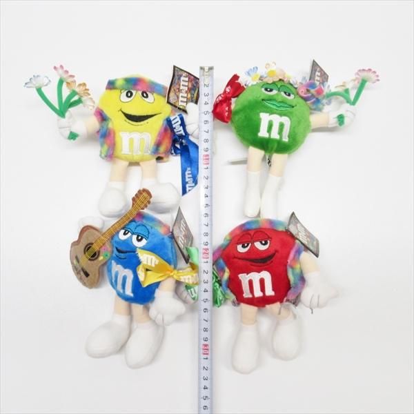 エムアンドエムズ M&Ms プラッシュ ヒッピー4人組 紙タグ付き