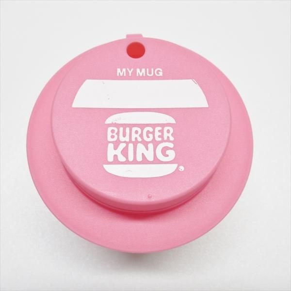 バーガーキング アニマルシリーズ 蓋付 プラスチック マグカップ 象