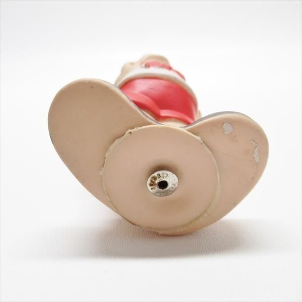 ≫80'sヴィンテージ*希少レア*Disney東京ディズニーランドTDL*古いミッキーマウス*ソフビ  ドール貯金箱H21.5cm*ビンテージアンティーク昔
