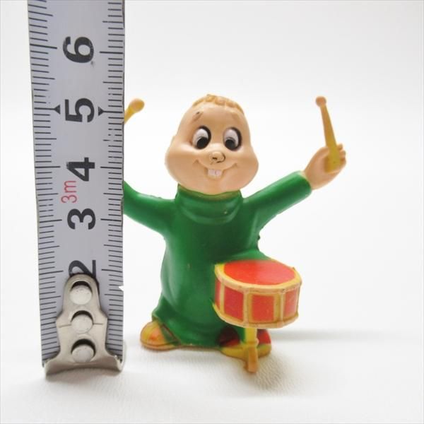 アルビンとチップマンクス 1980年代 PVCフィギュアトイ セオドア