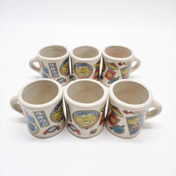 ライオンコーヒー 1987年陶器製マグカップ