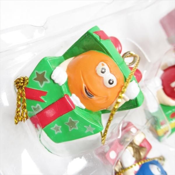 エムアンドエムズ M&M's ミニクリスマスオーナメント 5個セット 箱入り
