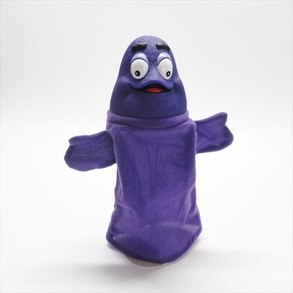 93年 McDonald's ハンドパペット マクドナルド ロナルド グリマス 専用】マクドナルド ハンドパペット 1993年 McDonalds 箱、袋