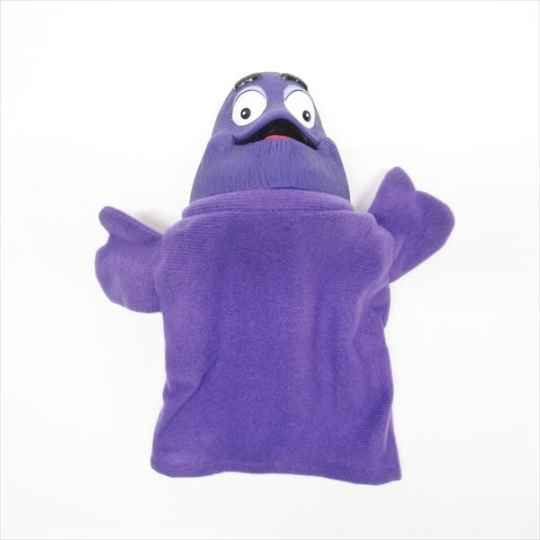 93年 McDonald's ハンドパペット マクドナルド ロナルド グリマス 1993年☆90's☆McDonald's☆マクドナルド☆Grimace☆グリマス