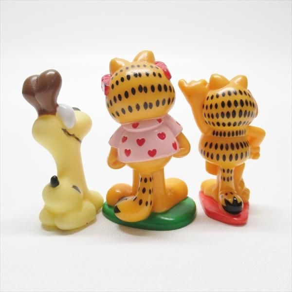 今年人気のブランド品や ガーフィールド＆オーディ PVC＆ソフビフィギュア3体セット その他