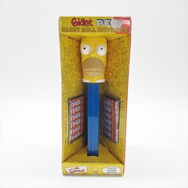 シンプソンズ ホ―マ お話しをする PEZ ジャイアントペッツ 未