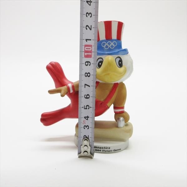 ロサンゼルスオリンピック★イーグルサム★陶器 人形 1984年ロサンゼルスオリンピック マスコット イーグルサム 陶器製 置物