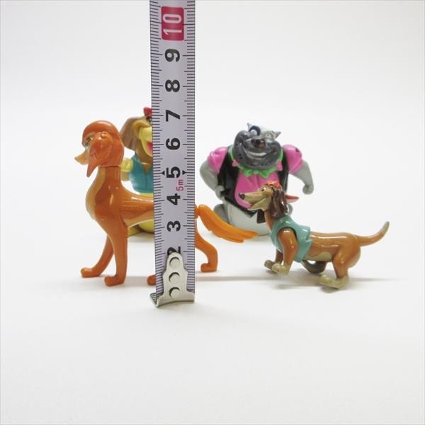 わんわん物語　フィギュア ウェンディーズ & サブウェイミールトイ 1989年 天国から来