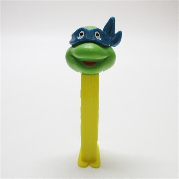 ミュータントタートルズ PEZ ペッツ レオナルド 黄ステム